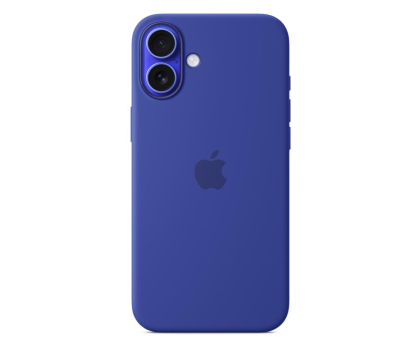 Etui do telefonów Apple Silikonowe etui MagSafe do iPhone 16 Plus ultramaryna